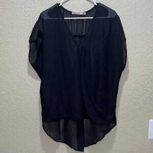 Liberty Love Elegant Black Blouse